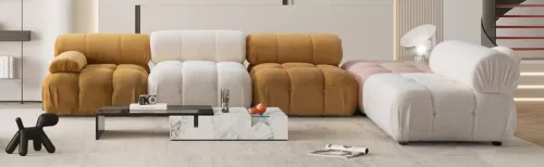 Einzigartig und handgefertigt  Modulares Sofa Mike