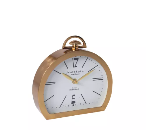 Einzigartig und handgefertigt  Tischuhr 1950