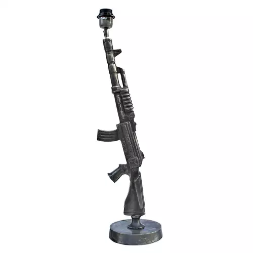 Tischlampe Maschinengewehr 70cm