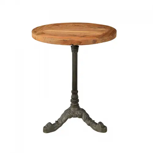 Einzigartig und handgefertigt  Runder Tisch Pinkerton 60x60x72cm