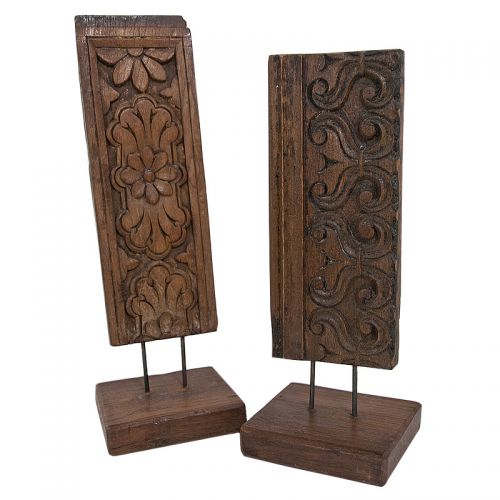 Einzigartig und handgefertigt  Statue/Skulptur 13x13x46cm Schnitzerei