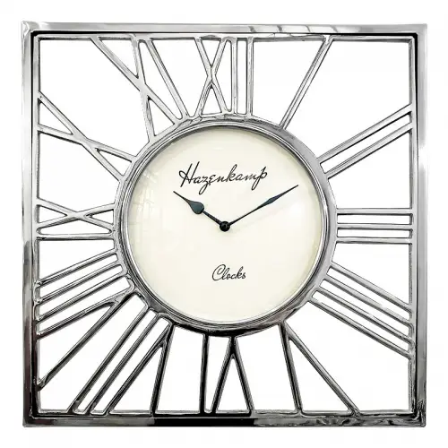 Einzigartig und handgefertigt  Wanduhr 50x5x50cm Quadratisch