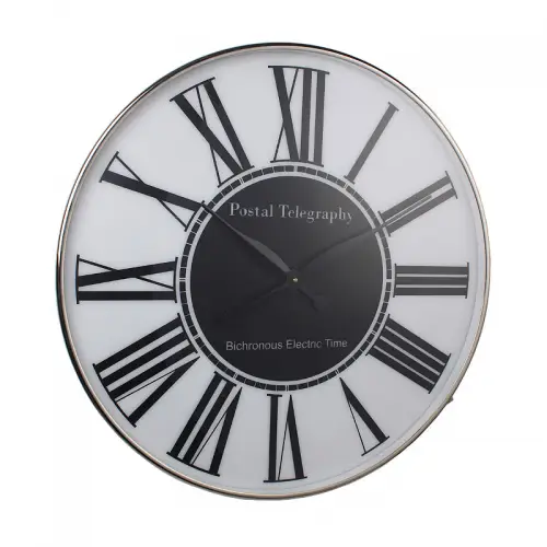 Einzigartig und handgefertigt  Wanduhr 61x5x61cm Led