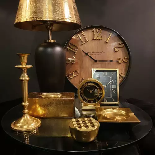 Einzigartig und handgefertigt  Wall Clock 51x6x51cm