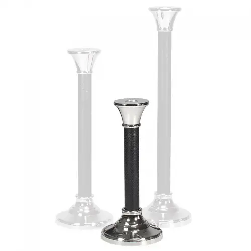 Einzigartig und handgefertigt  Candle Holder Carlow 12x12x26cm Small