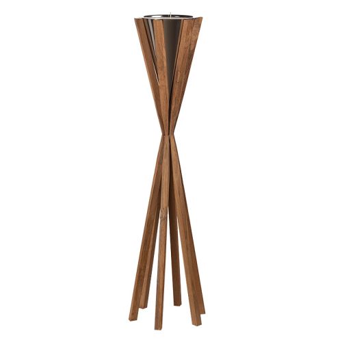 Einzigartig und handgefertigt  T-Light Kegel auf Ständer Adelaide 30x30x86cm Klein