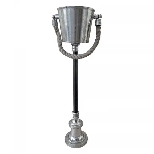 Einzigartig und handgefertigt  Wine Cooler On Stand 25x18x74cm Base: 13.5cm