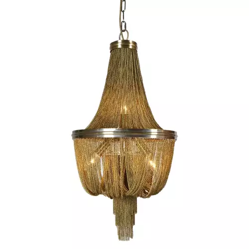 Einzigartig und handgefertigt  Ceiling Lamp Romina 54x54x104cm