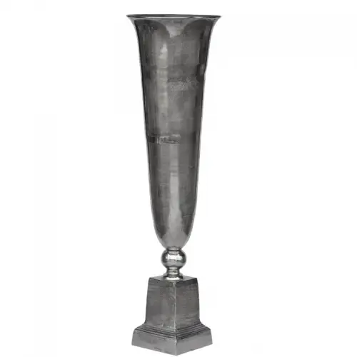 Einzigartig und handgefertigt  Vase Kokomo 39x39x140cm Groß