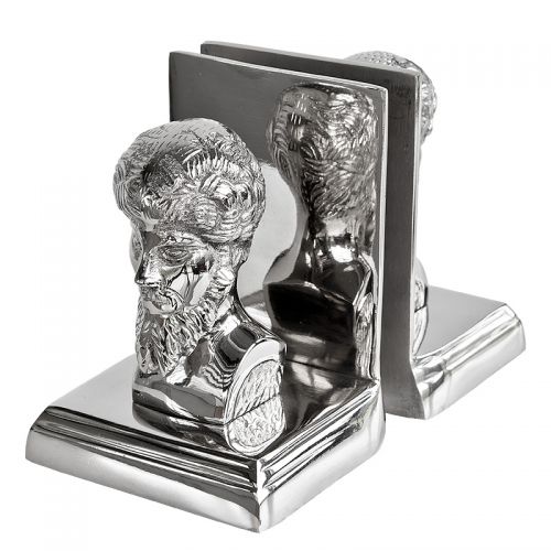 Einzigartig und handgefertigt  Buchstütze 20x20x5cm Mann