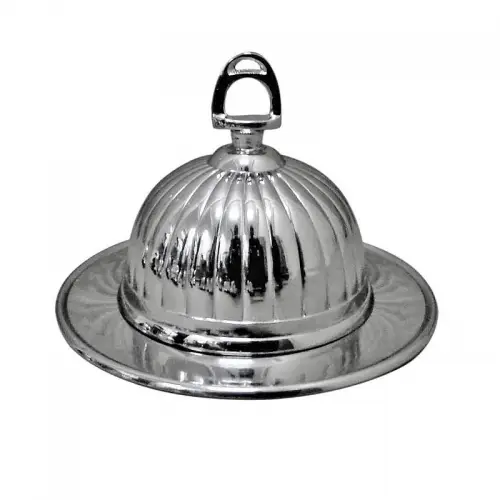 Einzigartig und handgefertigt  Butterdose 14x14x10cm mit Pferdepaddelgriff