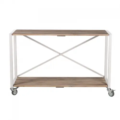 Einzigartig und handgefertigt  Shop Display Raymond 120x40x75cm mit Rollen