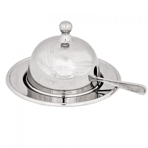 Einzigartig und handgefertigt  Butterdose 11x11x6cm