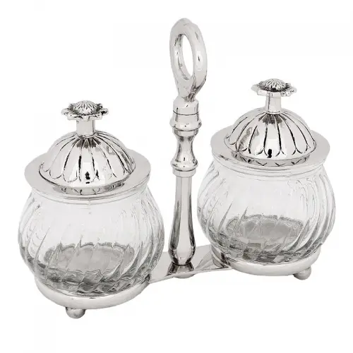 Einzigartig und handgefertigt  Flaschenständer 18x8x15cm - 2 Flaschen