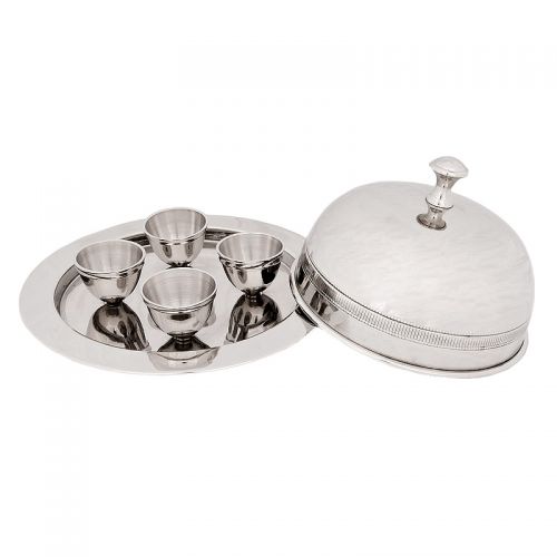 Einzigartig und handgefertigt  Eierhalter Schale 21x21x12cm