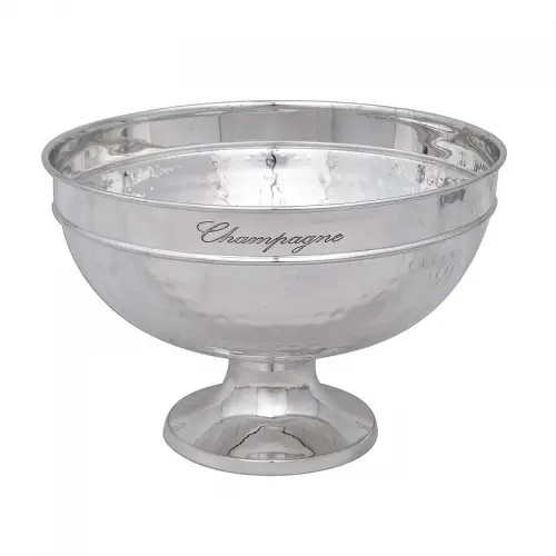 Einzigartig und handgefertigt  Hammered Champagne Bucket 31x31x20cm