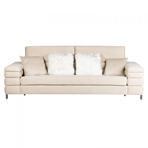 Einzigartig und handgefertigt  Marsala 3-Sitzer