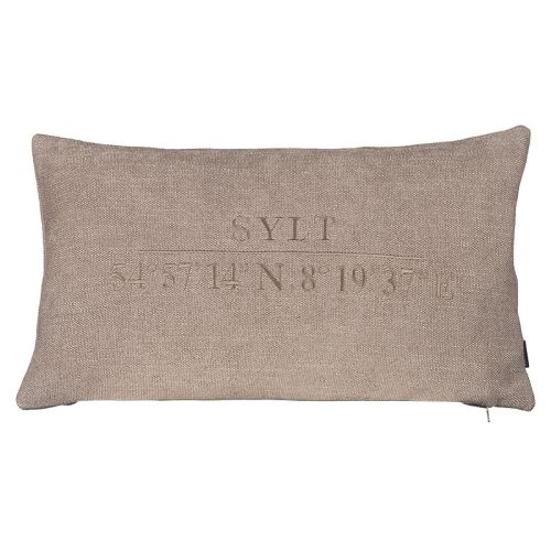 Einzigartig und handgefertigt  Andrea Hell koordinaten sylt 30x50x10cm