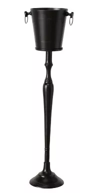 Einzigartig und handgefertigt  Boden-Sektkübel Tanner