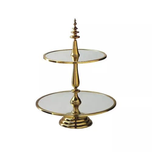 Einzigartig und handgefertigt  Cake Stand 2-Tier Roland