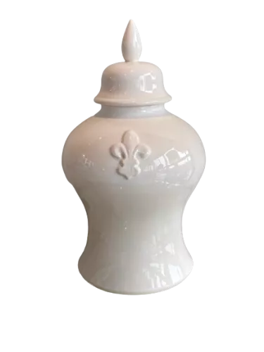 Einzigartig und handgefertigt  Vase Min Lily L 28x28x52 cm