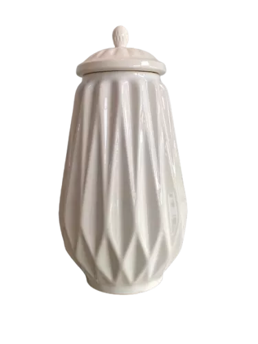 Einzigartig und handgefertigt  Vase Min Origami 01 22x22x41cm