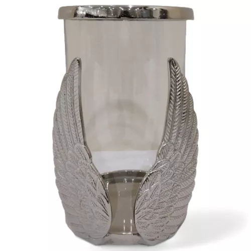 Einzigartig und handgefertigt  Engelsflügel T-Light mittel 16,5x16,5x27cm