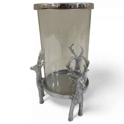 Einzigartig und handgefertigt  Rentier-Hurrikan 19x19x33cm