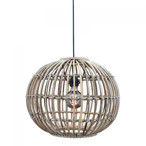 Einzigartig und handgefertigt  Deckenleuchte Ruby 47x47x38cm klein