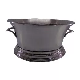 Einzigartig und handgefertigt  Wine Tub 36x31x19cm Oval