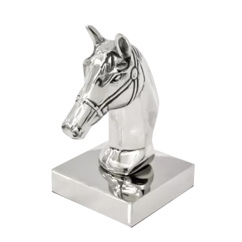 Einzigartig und handgefertigt  Pferdestatue 20x20x28cm