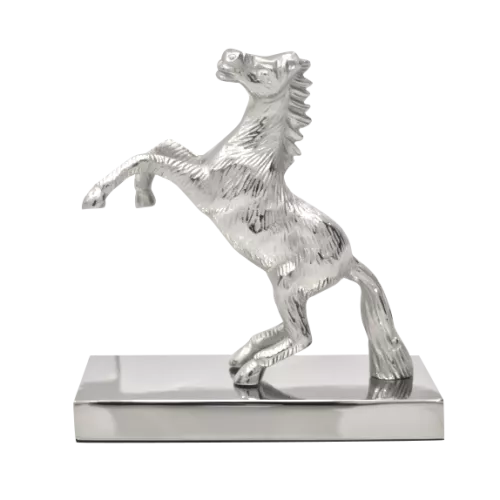 Einzigartig und handgefertigt  Pferdestatue 25x10x27cm