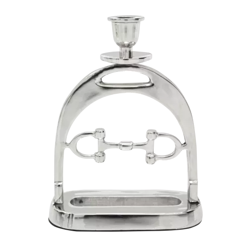 Einzigartig und handgefertigt  Polo Kerzenständer L 24x13x35cm