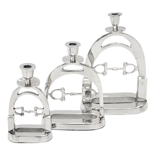 Einzigartig und handgefertigt  Polo Kerzenständer S 14x8x25cm