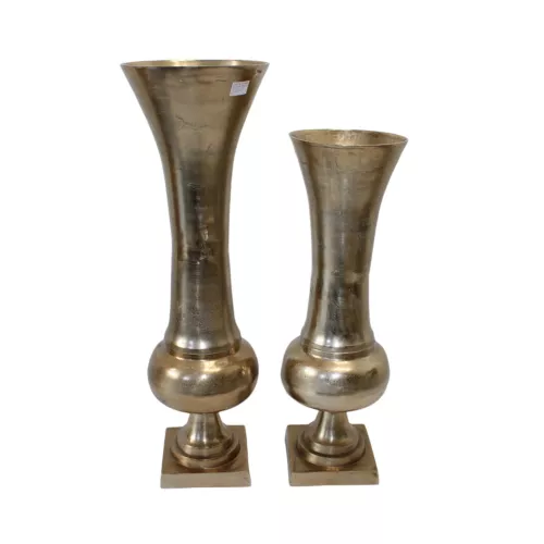 Einzigartig und handgefertigt  Vase 31x31x97 Groß